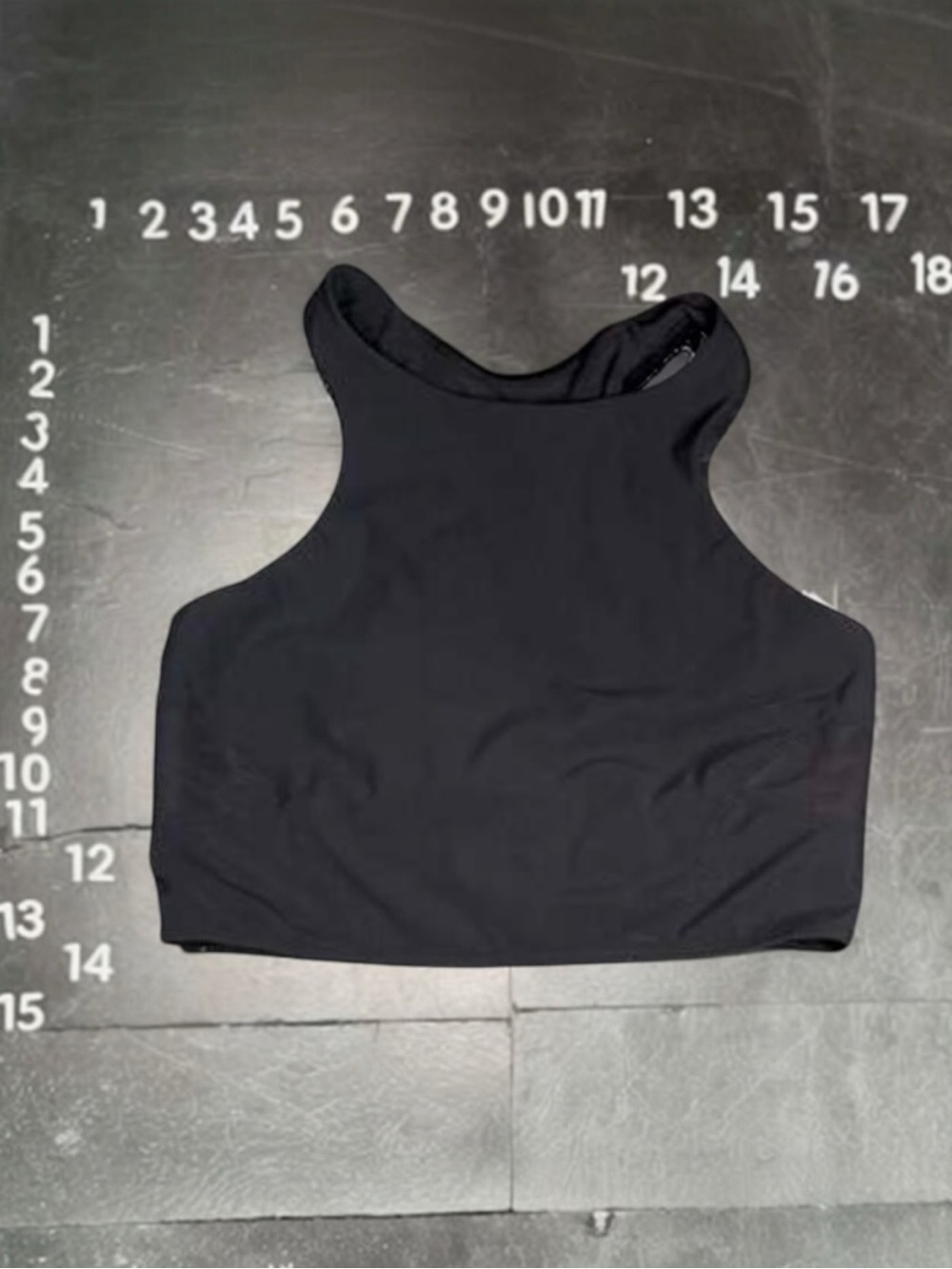 Lululemon High Neck Sports Bra Black Size 8 - Picture 2 of 4